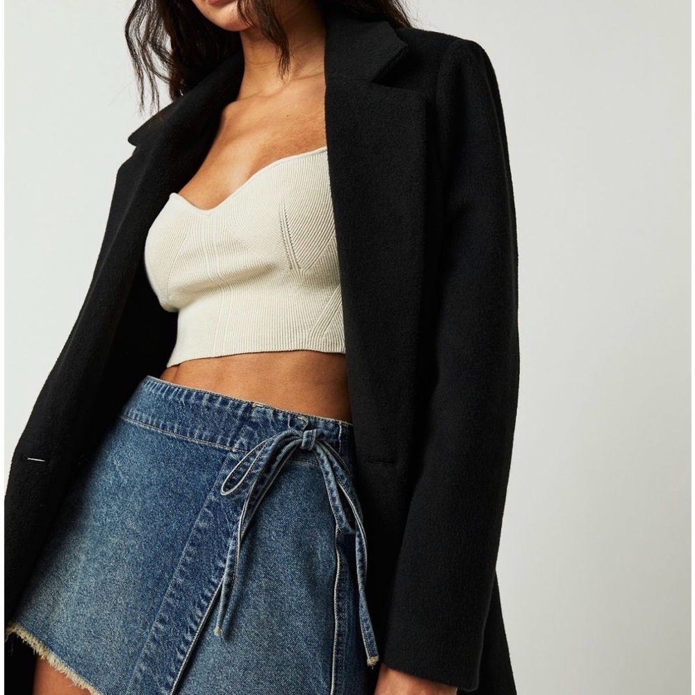 We The Free denim skort- size 6